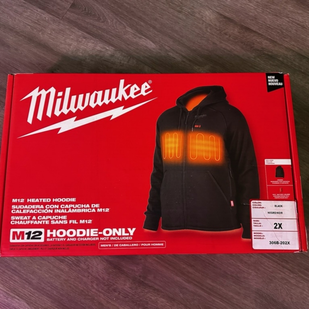 Milwaukee heated hoodie